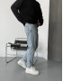 Buz Mavi Denim Boyfriend