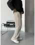 Krem Bol Kalıp Baggy Eşofman