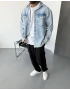 Mavi Oversize Denim Ceket