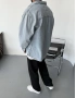 Mavi Oversize Denim Ceket