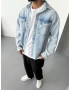 Mavi Oversize Denim Ceket
