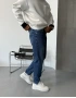 Koyu Mavi Denim Boyfriend