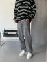 Antrasit Premium Regular Baggy Jean