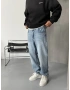 Buz Mavi Denim Baggy Jean