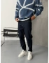 Lacivert Denim Bol Kalıp Boyfriend