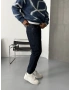 Lacivert Denim Bol Kalıp Boyfriend