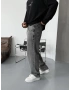 Antrasit Yıkamalı Regular Baggy Jean