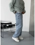 Buz Mavi Loose Fit Baggy Jean