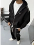 Siyah Premium Oversize Baggy Eşofman Takımı