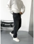 Antrasit Yıkamalı Relaxed Baggy Jean