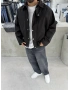Siyah Premium Oversize Ceket