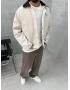 Krem Premium Oversize Ceket
