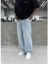 Buz Mavi Denim Süper Baggy