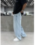 Buz Mavi Denim Süper Baggy