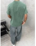Day Yeşil Yıkamalı Oversize T-Shirt