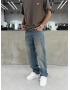 Eskitme Mavi Regular Baggy Jean