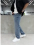 Mavi Yıkamalı Regular Baggy Jean