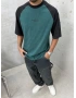 Barblock Yeşil Yıkamalı Oversize T-shirt