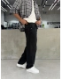 Siyah Street Bol Kalıp Baggy Jean