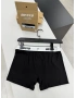 3’Lü Siyah Pamuk Boxer