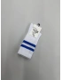 Mavi Çizgili Beyaz Çorap