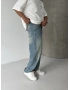 Mavi Eskitme Street Bol Kalıp Baggy Jean