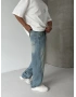 Mavi Eskitme Street Bol Kalıp Baggy Jean