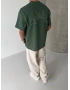 Yeşil Process Oversize Tshirt