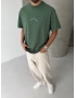 Yeşil Process Oversize Tshirt