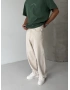 Krem Bol Kalıp Baggy Jean