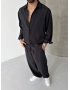 Siyah Premium Tensel Kumaş Takım