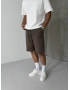 Kahve City Basic Bol Kalıp Şort