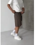 Kahve City Basic Bol Kalıp Şort