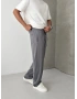 Gri Modal Kumaş Baggy Eşofman