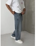 Vintage Mavi Yıkamalı Ekstra Bol Baggy Jean