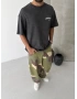 Antrasit Yıkamalı Stüdio Oversize T-shirt