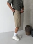 Sütlü Kahve Bol Kalıp Baggy Şort