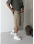 Sütlü Kahve Bol Kalıp Baggy Şort