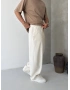 Krem Premium Pileli Süper Baggy