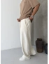Krem Premium Pileli Süper Baggy
