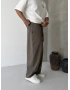Haki Premium Pileli Süper Baggy