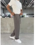Gri Premium Tensel Pileli Baggy