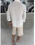 Beyaz Premium Gobiş Oversize Gömlek