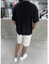 Siyah Modal Oversize T-shirt