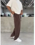 Kahve Premium Modal Kumaş Baggy