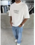 Beyaz Ravage Oversize T-Shirt
