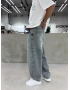 Mavi Eskitme Süper Baggy Jean