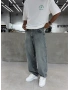 Mavi Eskitme Süper Baggy Jean