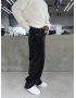 Siyah Effect Süper Baggy Jean