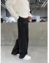 Siyah Effect Süper Baggy Jean